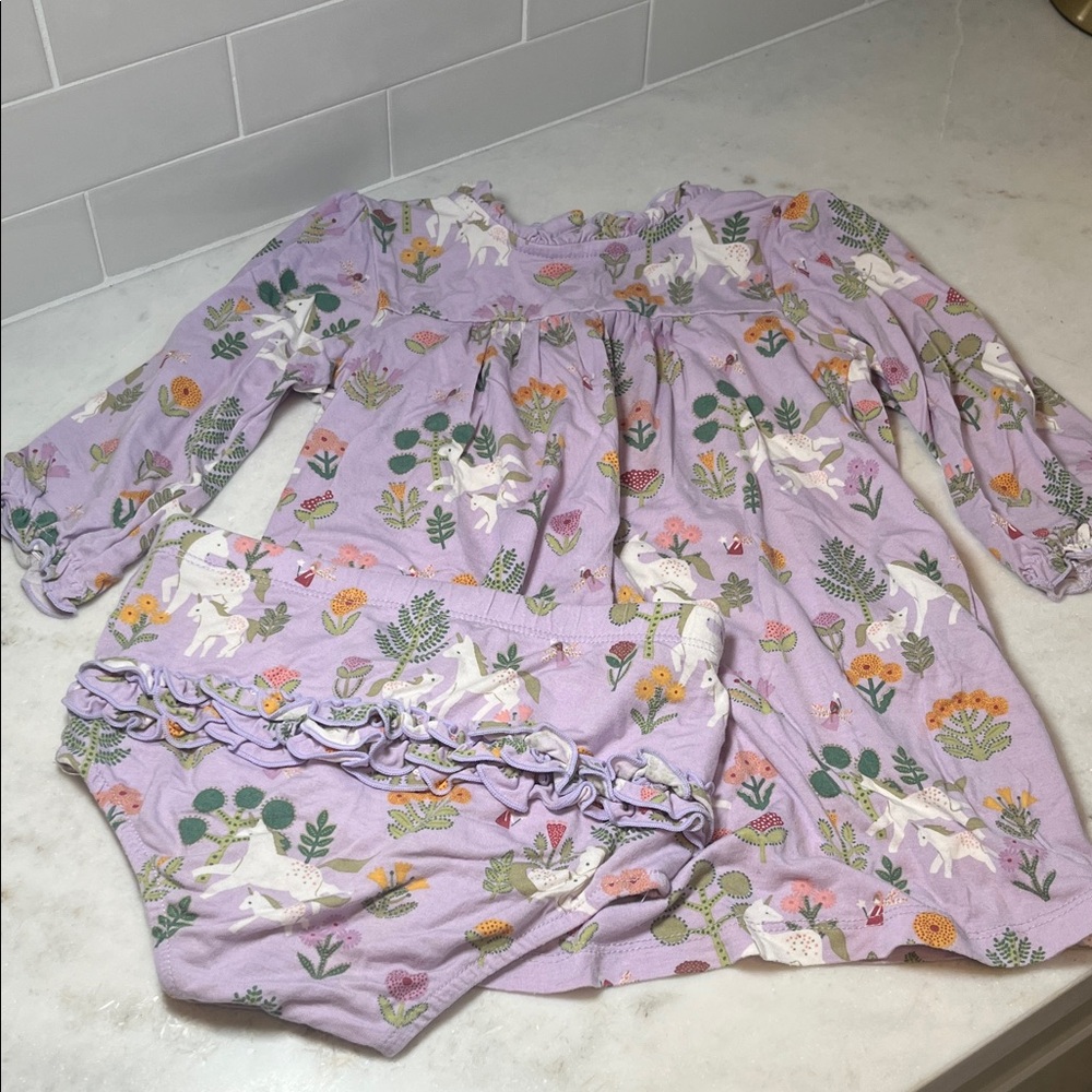 Magnetic Me Dress with Matching Bloomers Size 12-18 mos (22-27 pounds)